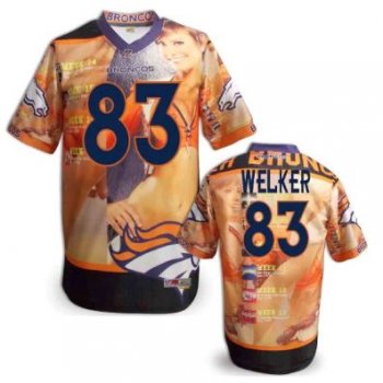 Nike Denver Broncos 83 Wes Welker Fanatical Version NFL Jerseys (8)