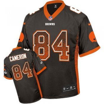 Youth Nike Cleveland Browns 84 Jordan Cameron Brown Drift Fashion NFL Jerseys