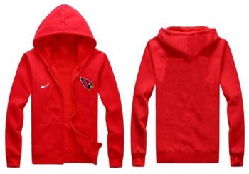 Nike Arizona Cardinals Authentic Logo Hoodie Red