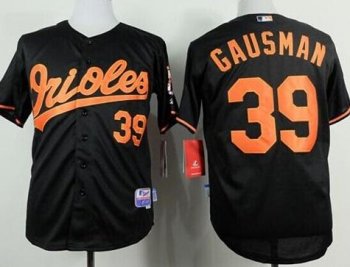 Baltimore Orioles 39 Kevin Gausman Black Cool Base MLB Jersey