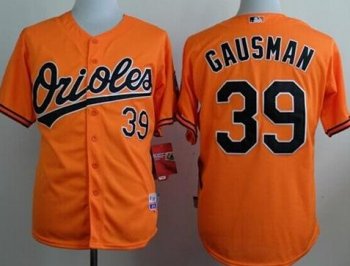 Baltimore Orioles 39 Kevin Gausman Orange Cool Base Stitched MLB Jersey