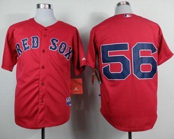 Boston Red Sox 56 Joe Kelly Red Cool Base Stitched MLB Jersey