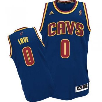 Cleveland Cavaliers 0 Kevin Love Navy Blue Swingman NBA Jersey