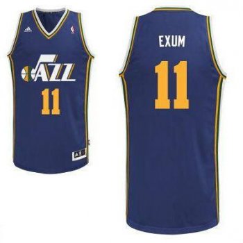 Utah Jazz 11 Dante Exum Purple Swingman NBA Jerseys