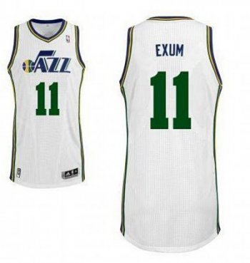 Utah Jazz 11 Dante Exum White Swingman NBA Jerseys