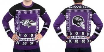 Nike Ravens Men's Ugly Sweater