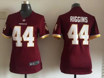 Women Nike Washington Redskins 44 Riggins Red Stitched NFL Jersey