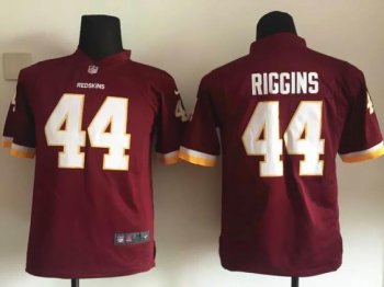 Youth Nike Washington Redskins 44 John Riggins Red Stitched NFL Jersey