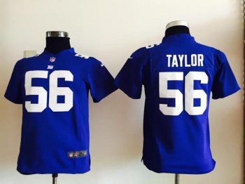 Youth YouthNike Giants #56 Lawrence Taylor Royal Blue Team Color Stitched NFL Jersey