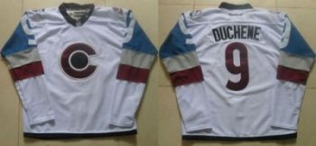 Avalanche #9 Matt Duchene White 2016 Stadium Series Stitched NHL Jerseys