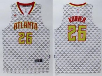 Atlanta Hawks #26 Kyle Korver White Swingman Stitched NBA Jersey