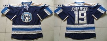 Columbus Blue Jackets #19 Ryan Johansen Navy Blue Alternate Stitched NHL Jersey