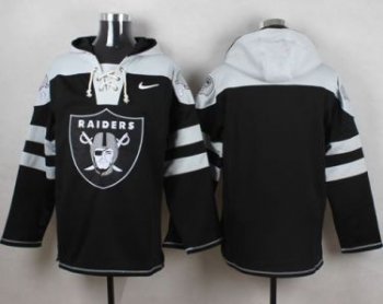 Nike Oakland Raiders Blank Black Player Pullover NFL Hoodie