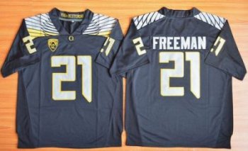 Oregon Ducks #21 Royce Freeman Black Limited Stitched NCAA Jersey