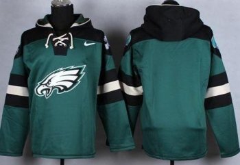 Nike Philadelphia Eagles Blank Midnight Green Player Pullover NFL Hoodie