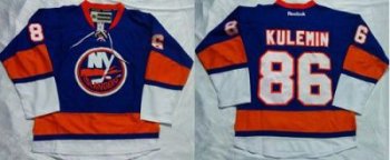 New York Islanders #86 Nikolay Kulemin Baby Blue Home Stitched NHL Jersey