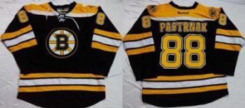 Boston Bruins #88 David Pastrnak Black Home Stitched NHL Jersey