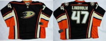 Anaheim Ducks #47 Hampus Lindholm Black Home Stitched NHL Jersey