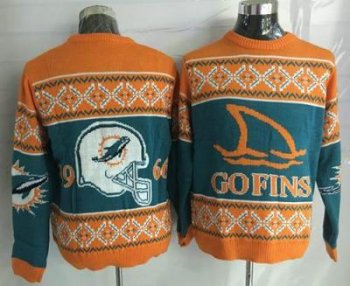 Nike Dolphins Men's Ugly Sweater