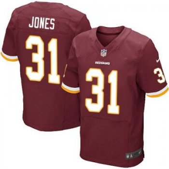 Washington Redskins #31 Matt Jones Burgundy Red Team Color Men's Stitched NFL Elite Jersey