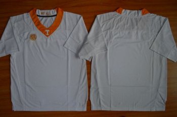 Tennessee Vols Blank White Stitched NCAA Jersey