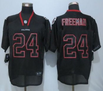 Atlanta Falcons #24 Devonta Freeman Lights Out Black Elite Jersey