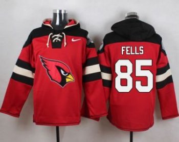 Nike Arizona Cardinals #85 Darren Fells Red Player Pullover NFL Hoodie