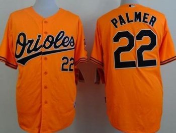 Baltimore Orioles #22 Jim Palmer Orange Cool Base Stitched Baseball Jersey