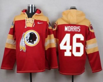 Nike Washington Redskins #46 Alfred Morris Burgundy Red Player Pullover NFL Hoodie