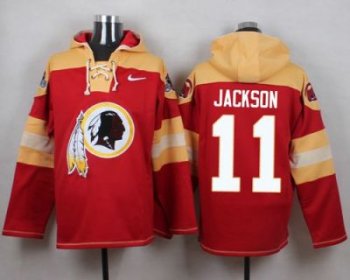 Nike Washington Redskins #11 DeSean Jackson Burgundy Red Player Pullover NFL Hoodie