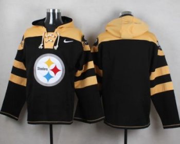 Nike Pittsburgh Steelers Blank Black Player Pullover NFL Hoodie