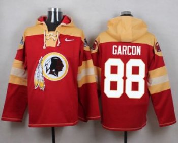 Nike Washington Redskins #88 Pierre Garcon Burgundy Red Player Pullover NFL Hoodie