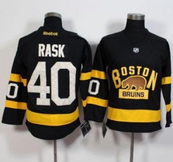 Boston Bruins #40 Tuukka Rask Black 2016 Winter Classic Stitched NHL Jersey