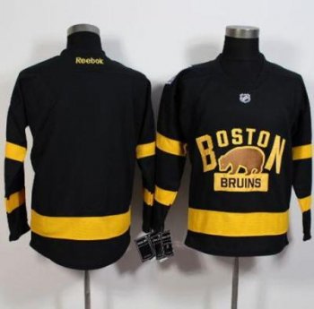 Boston Bruins Blank Black 2016 Winter Classic Stitched NHL Jersey