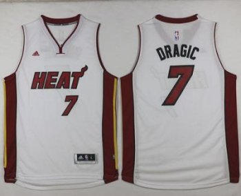 Miami Heat #7 Goran Dragic White Stitched NBA Jersey