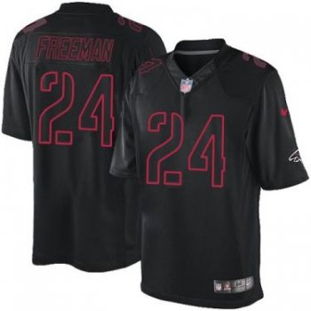 Nike Atlanta Falcons #24 Devonta Freeman Black Men's Stitched NFL Impact Limited Jersey