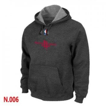 Mens Houston Rockets D.Grey Pullover Hoodie