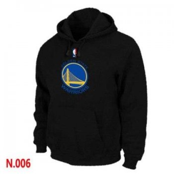 Mens Golden State Warriors Black Pullover Hoodie