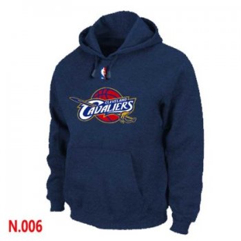 Mens Cleveland Cavaliers Navy Blue Pullover Hoodie