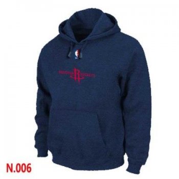 Mens Houston Rockets Dark blue Pullover Hoodie