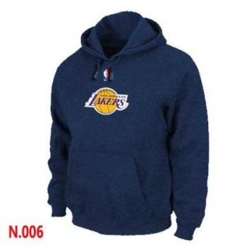 Mens Los Angeles Lakers Dark blue Pullover Hoodie