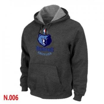 Mens Memphis Grizzlies D.Grey Pullover Hoodie