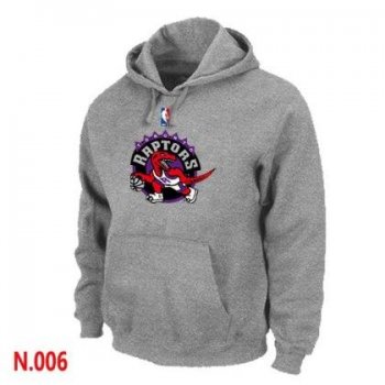 Mens Toronto Raptors L.Grey Pullover Hoodie