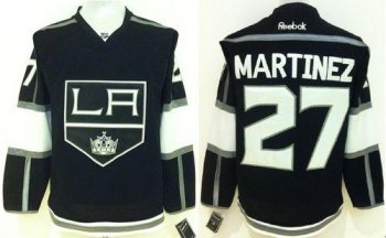 Los Angeles Kings #27 Alec Martinez Black Home Stitched NHL Jersey