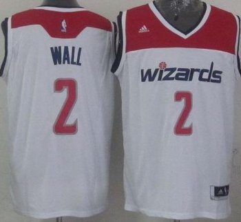 Washington Wizards #2 John Wall White Stitched Revolution 30 NBA Jersey