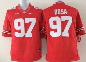 Ohio State Buckeyes #97 Joey Bosa Red Limited Stitched NCAA Jersey