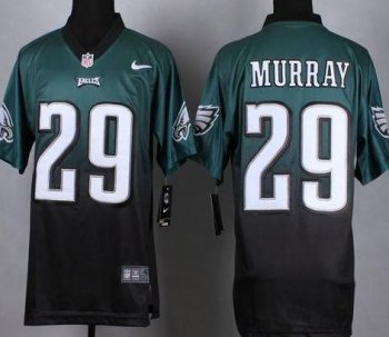 Nike Philadelphia Eagles #29 DeMarco Murray Green Black Elite Fadeaway Fashion NFL Jerseys