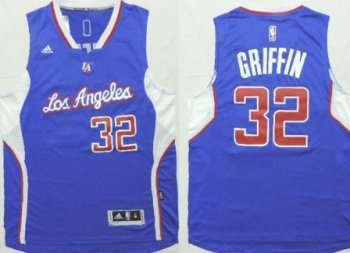 Los Angeles Clippers #32 Blake Griffin Blue Revolution 30 Swingman NBA Jerseys New Style