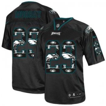 Nike Philadelphia Eagles #29 DeMarco Murray Lights Out Black NFL Elite Jersey