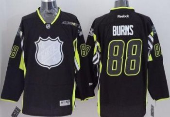 San Jose Sharks #88 Brent Burns Black 2015 All Star Stitched NHL Jersey